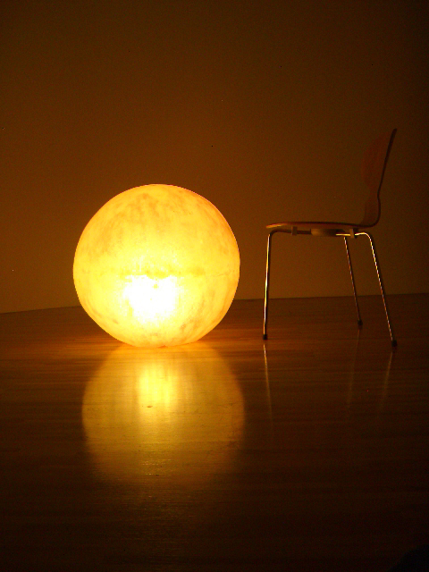 ☆ROOMIE LUNA Glass fiber moon light 摩訶不思議 巨大な惑星 ☆ROOMIE LUNA Glass fiber moon light 摩訶不思議 巨大な惑星