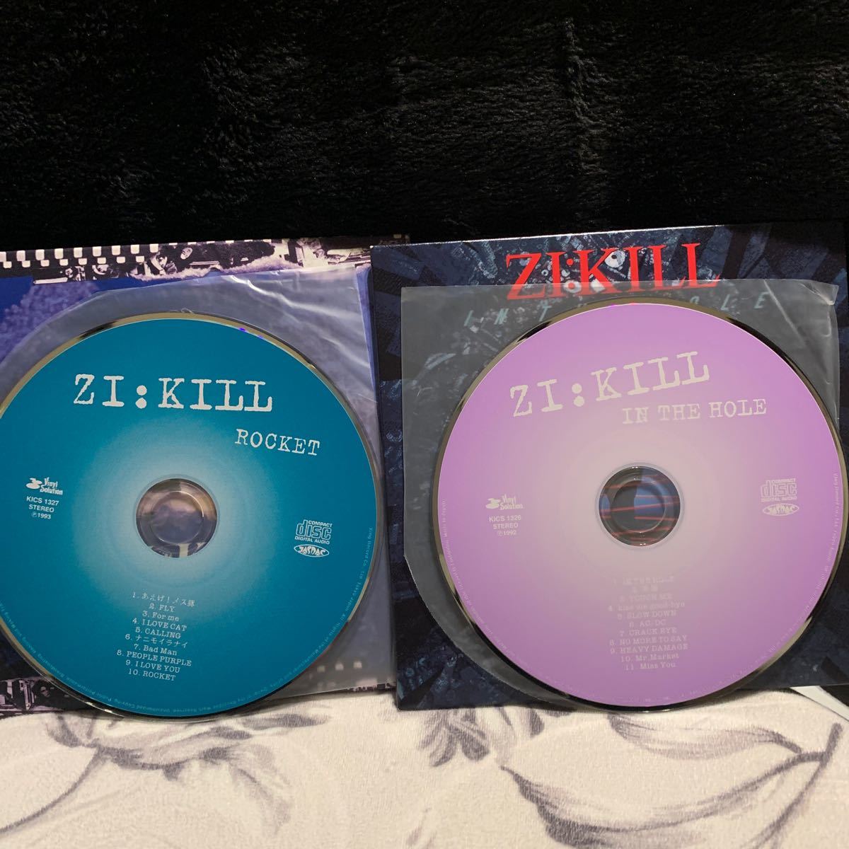 ZI:KILL/ повторный departure бумага jacket CD/IN THE HOLE + ROCKET/TUSK/ji cut /SLUTBANKS/vez