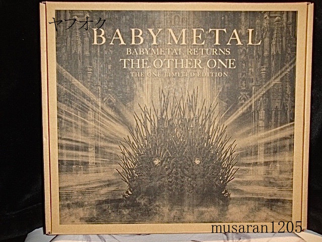 BABYMETAL/RETURNS THE OTHER ONE/Blu-ray+2CD/THE ONE LIMITED EDITION/THE ONE/ジャパメタ_画像1