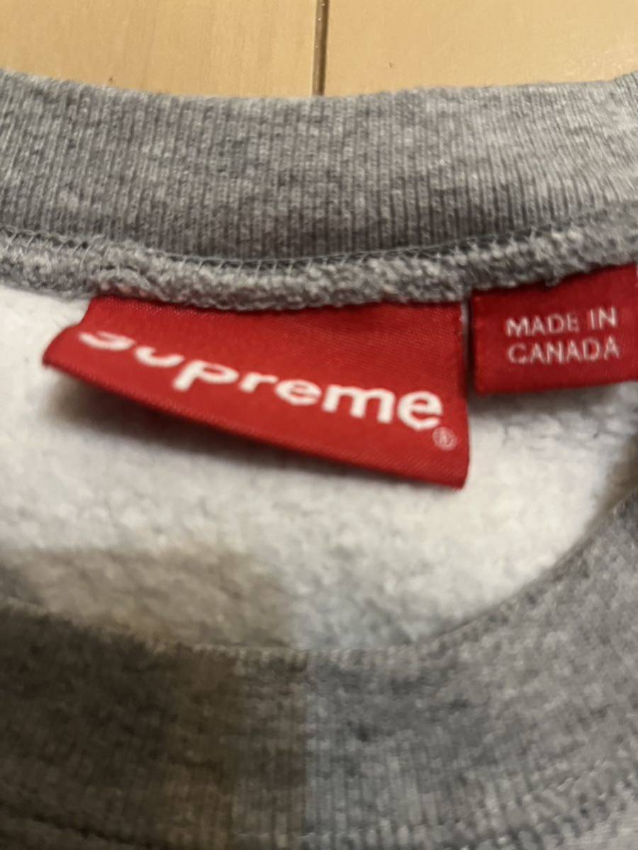 supreme S logo crewneck Sサイズ グレー エスロゴ slogo supreme S logo crewneck Sサイズ グレー エスロゴ slogo