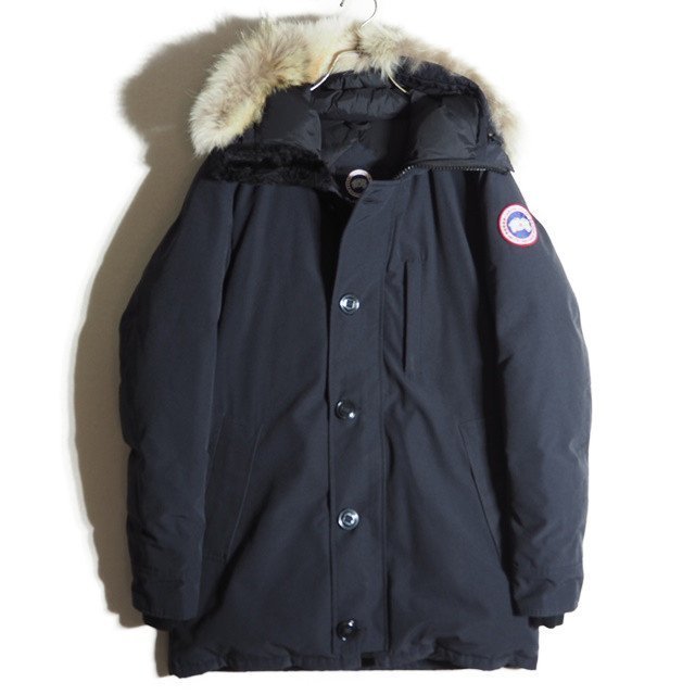 CANADA GOOSE カナダグース JASPER PARKA ジャスパー ダウンジャケット ネイビー sサイズ_画像1