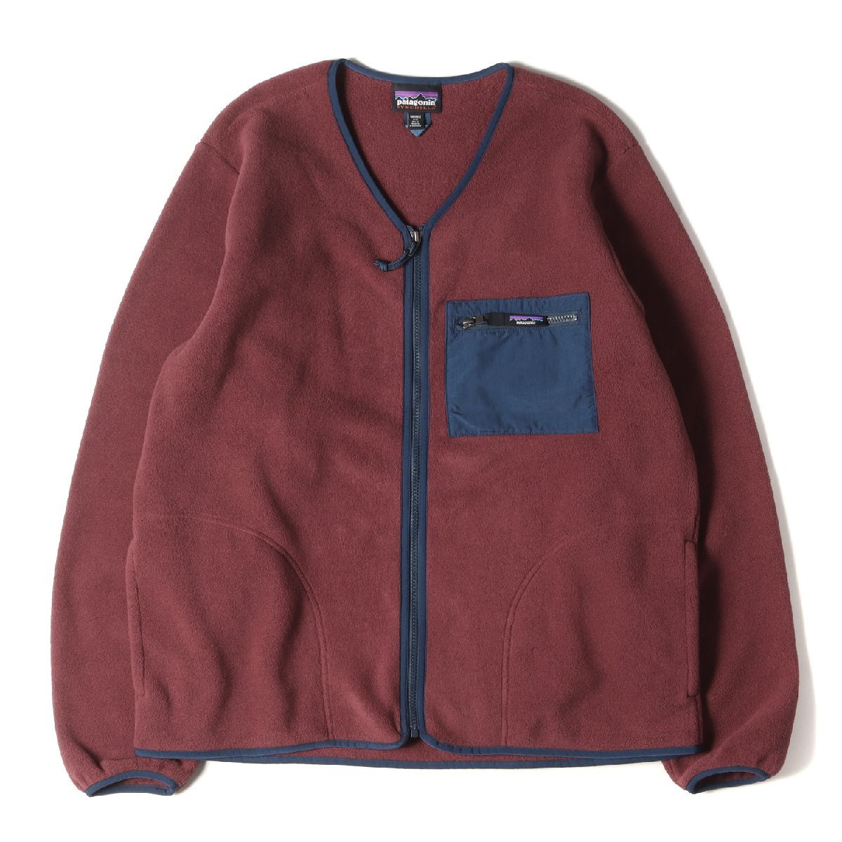 美品 Patagonia パタゴニア サイズ:L 22AW シンチラ フリース ジップ カーディガン Synch Cardigan セコイアレッド(SEQR) トップス