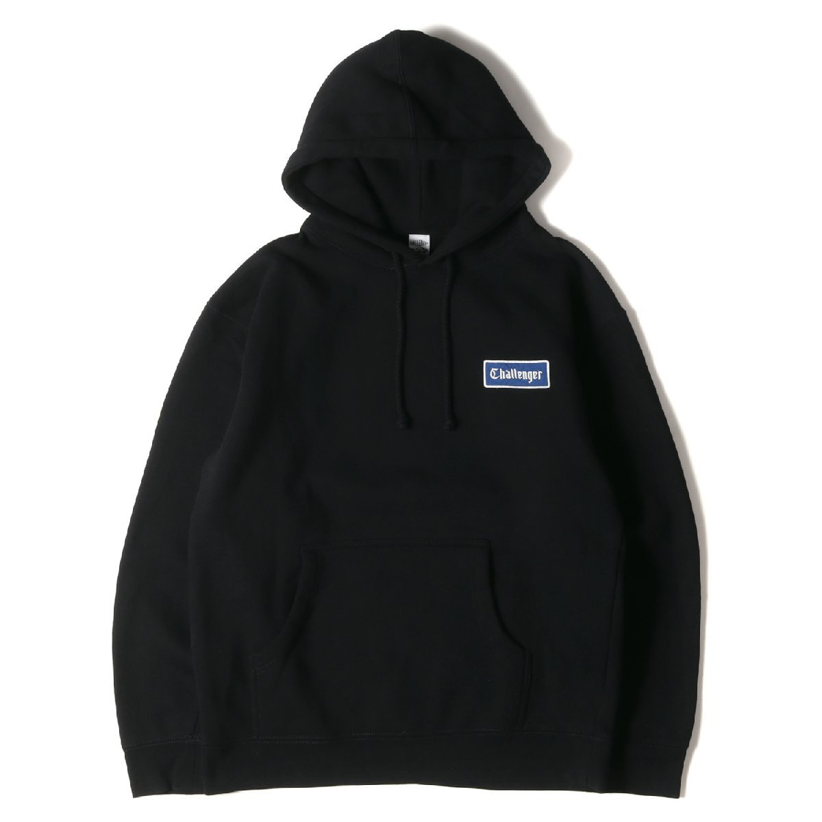 CHALLENGER チャレンジャー パーカー サイズ:M 23SS ロゴパッチ スウェット パーカー LOGO PATCH HOODIE ブラック 黒 ブランド_画像2