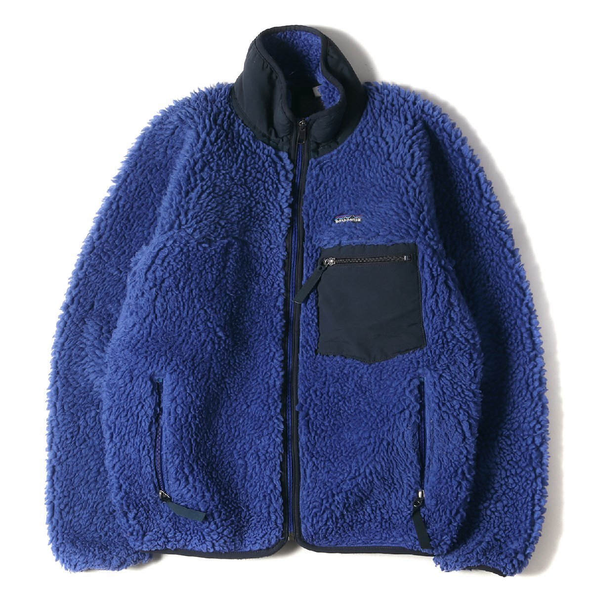 Patagonia パタゴニア 00s クラシック レトロ カーディガン フリース ジャケット Classic Retro Cardigan USA製 2001年モデル ブルー XS