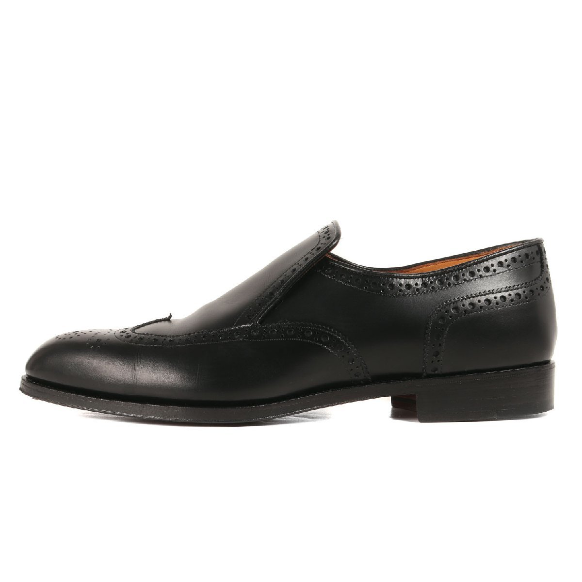 最安 オリエンタル Oriental サイズ:7.5 黒 ブラック 革靴 短靴