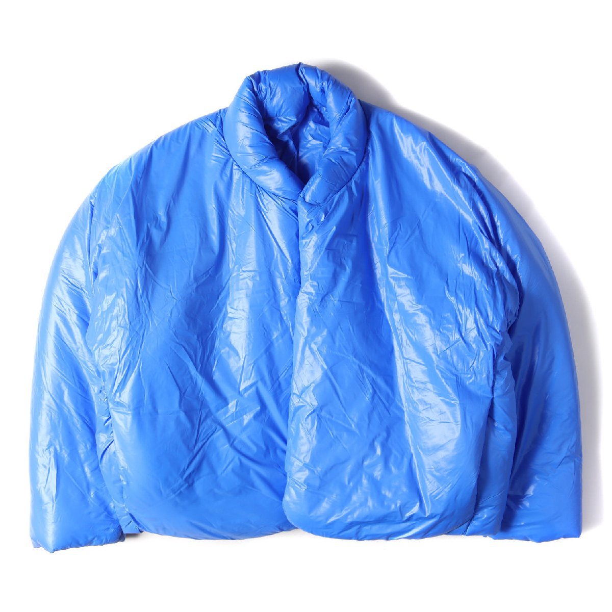 YEEZY イージー ジャケット サイズ:L GAP ギャップ 中綿 ラウンド ジャケット Round Jacket ブルー アウター ブルゾン コート