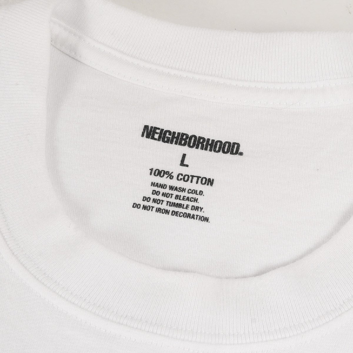 NEIGHBORHOOD ネイバーフッド Tシャツ サイズ:L ブランドロゴ NEIGHBORHOOD ネイバーフッド Tシャツ サイズ:L ブランドロゴ