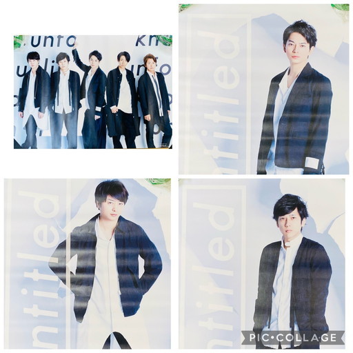 サ-12-17】嵐 ポスター 4枚セット ライブツアー「unaltd」二宮和也