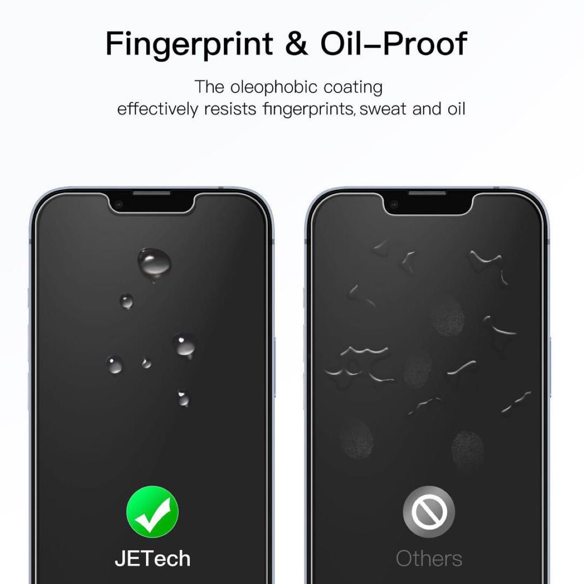 JEDirect iPhone14 6.1インチ用 液晶保護フィルム 3枚