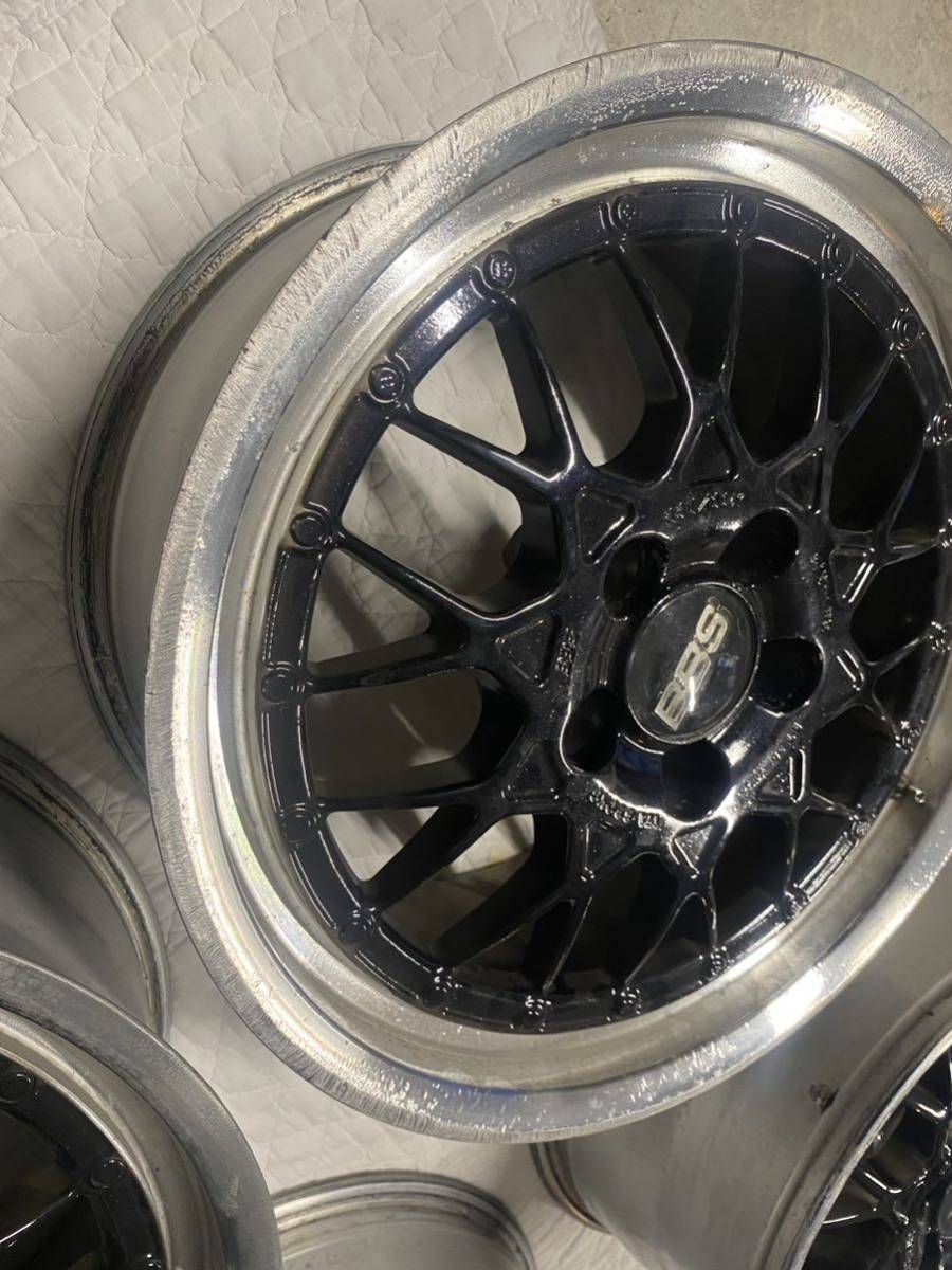 BBS 17インチ　8J 9J PCD：114.3/5H オフセット：35/35中古４本セット_画像7