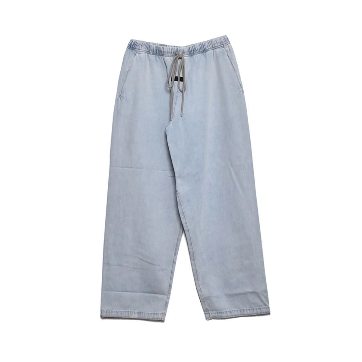 Fear of God Essentials Core Collection Denim Lounge Pant Fear of God Essentials Core Collection Denim Lounge Pant