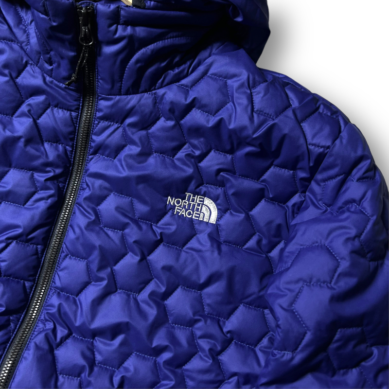 新品 THE NORTH FACE ノースフェイス 高機能中綿 V-MOTION 軽量 六角キルティング 2way エコダウンジャケット アウトドア XL ◆B2098f_画像7