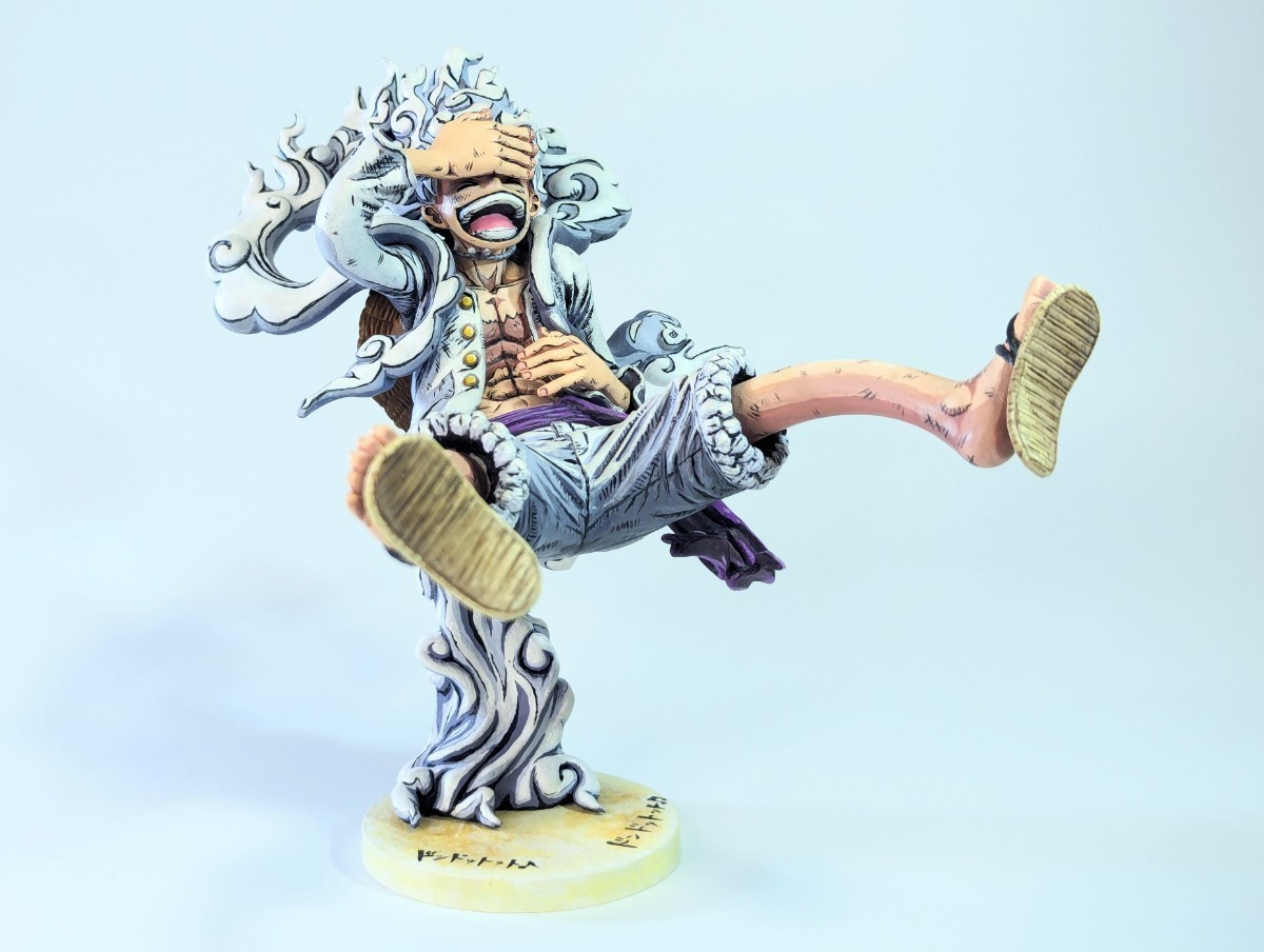 ワンピース　ルフィ ギア5　プライズ フィギュア　キング オブ アーティスト　リペイント 二次元彩色　ONE PIECE KING OF ARTIST GEAR5_画像7