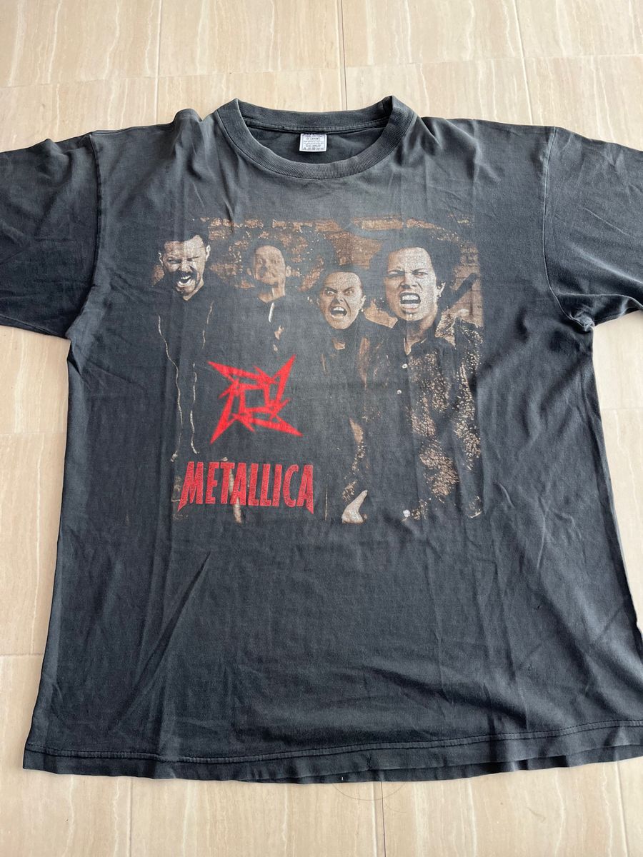 90s metallica メタリカ ヴィンテージ【希少】ユーロ フェード 90s metallica メタリカ ヴィンテージ【希少】ユーロ フェード