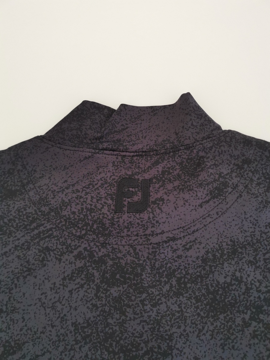ＦＪ　フットジョイ　ＬＳ シャドウプリントモックシャツ　ＦＪ－Ｆ２１－Ｓ１４　(ブラック)　Ｍ_画像4