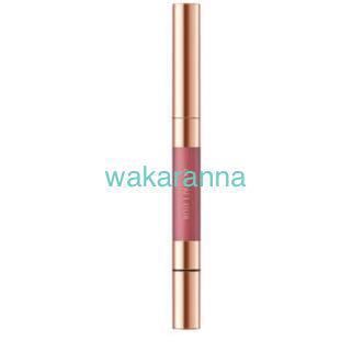  new goods Coffret d'Or limitation color light-hearted short play ua lip Duo EX01 smoky pink Kanebo ... lip liner Christmas unopened model color complete sale 