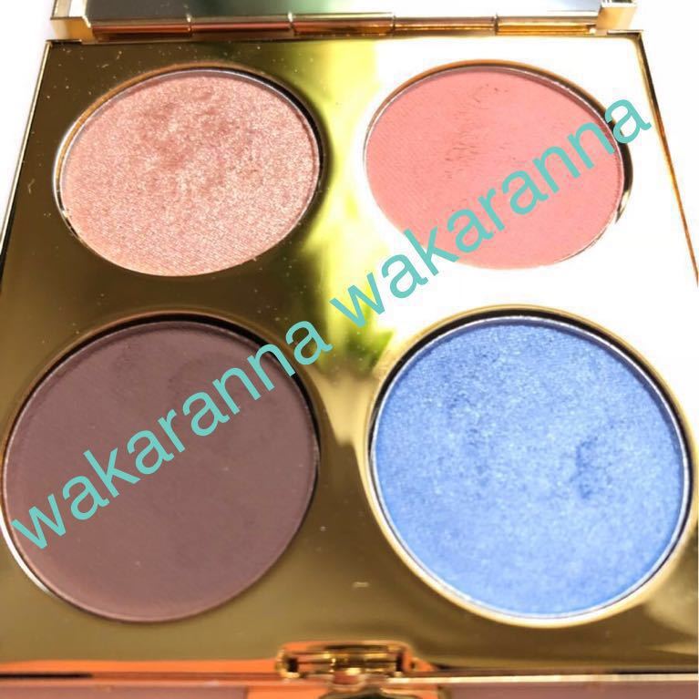 MAC Mac store limitation small eyeshadow X 4 desert dask I color Palette pink Brown blue padoma*la comb .mi Gold 