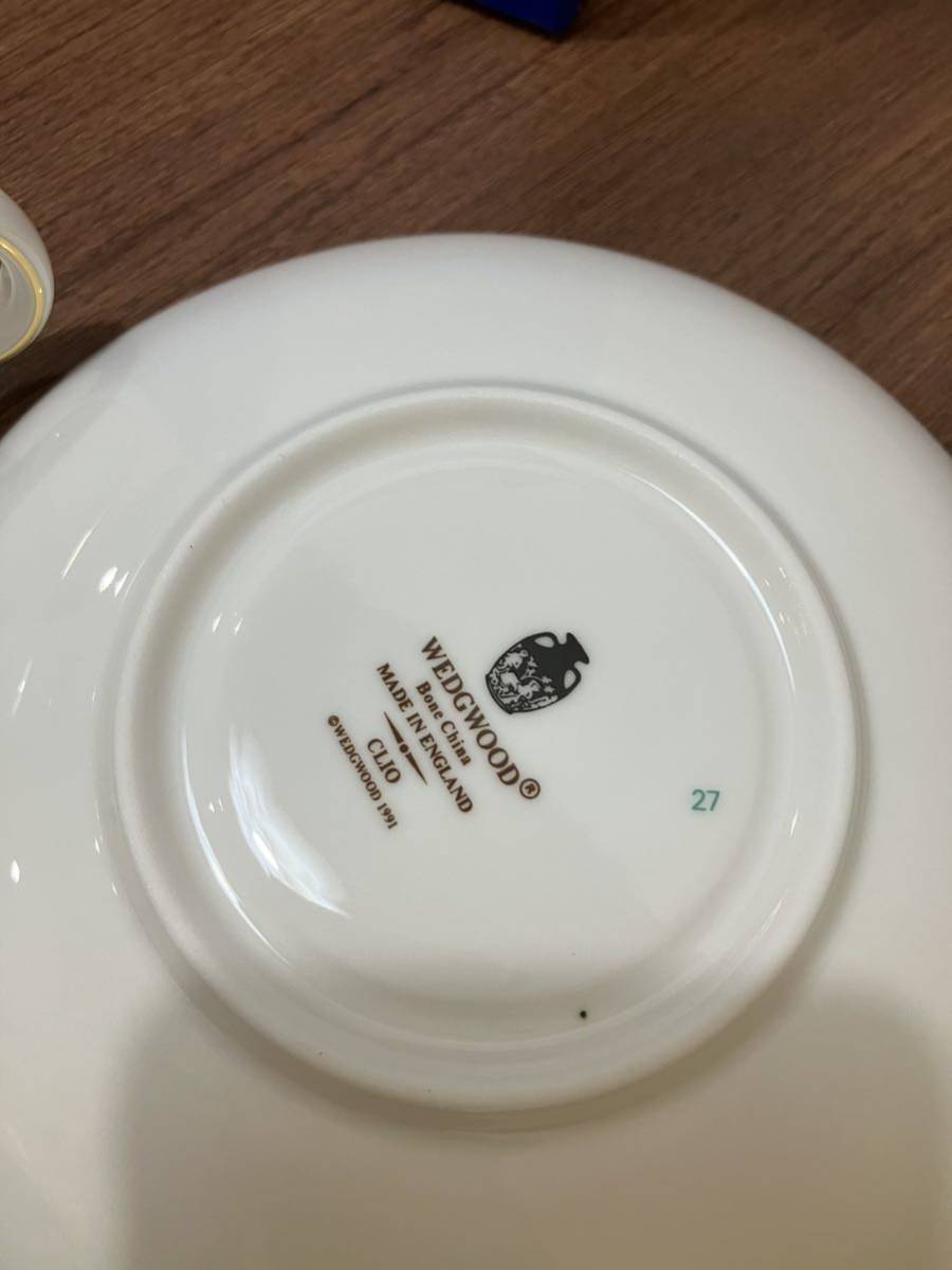 m12c190 ウェッジウッド カップ ソーサー 洋食器 WEDGWOOD ソーサ_画像4