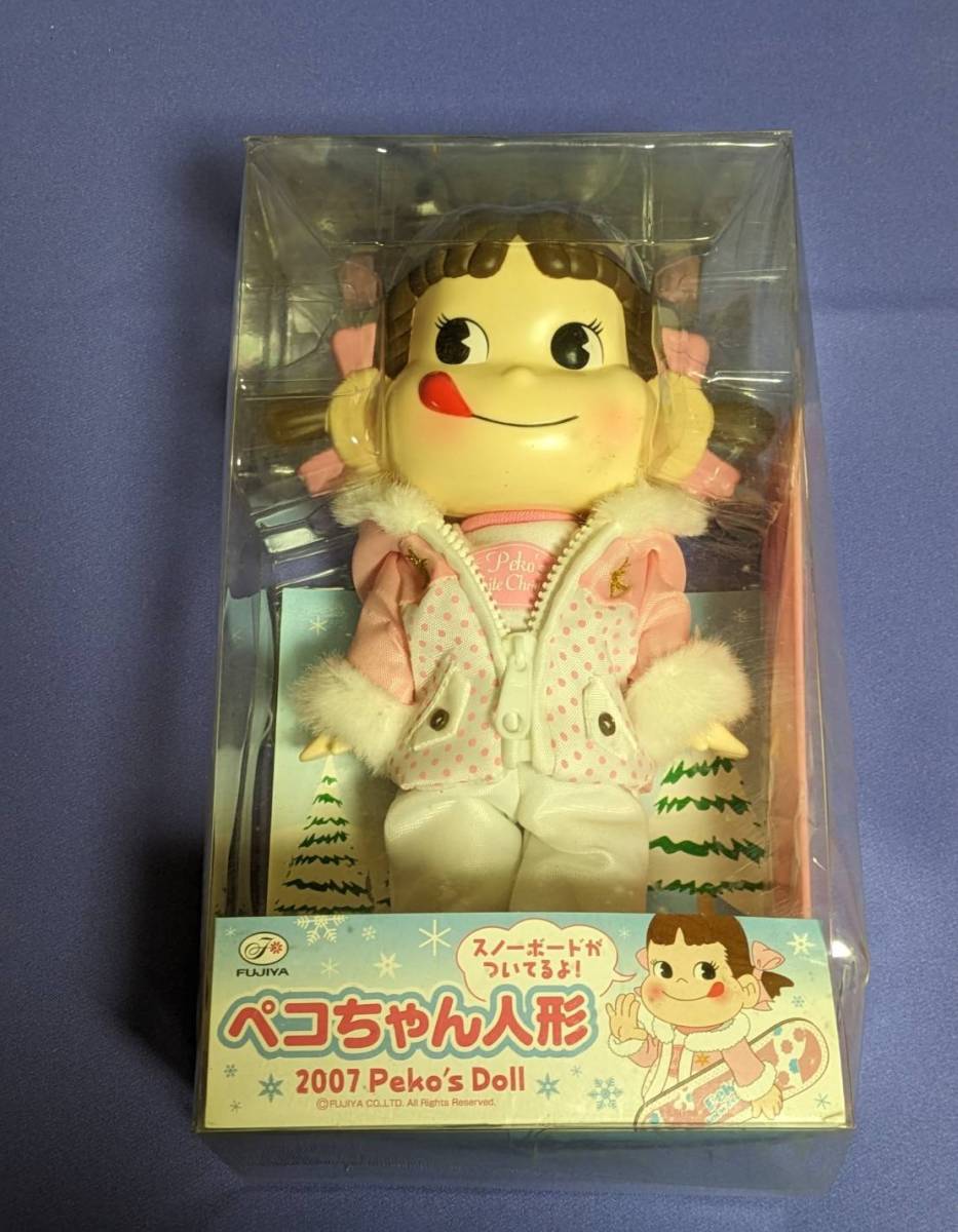 フィギュア　ペコちゃん人形 2007 Peko’s Doll(スノーボードつき)_画像1