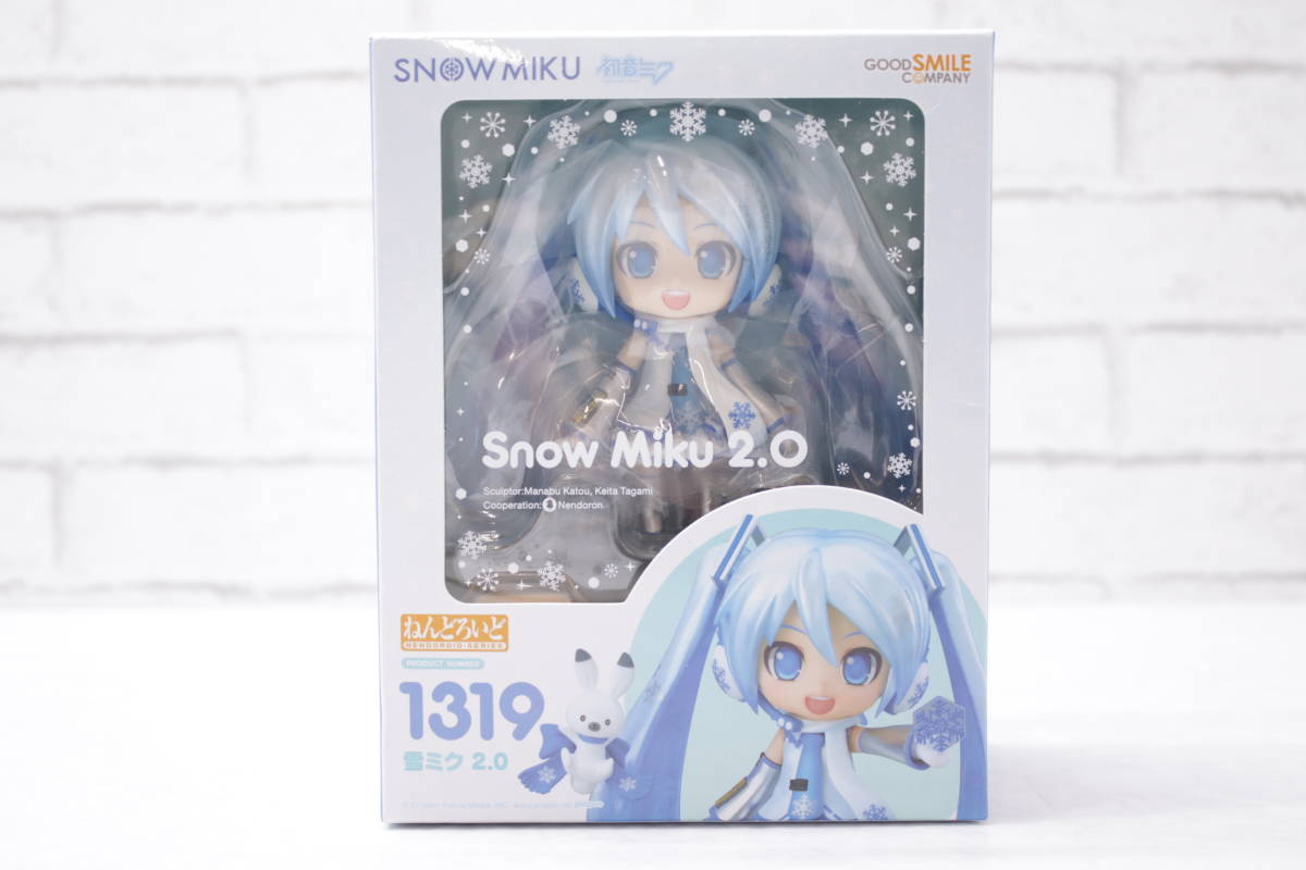 211【1円～】ねんどろいど グッドスマイルカンパニー 初音ミク 雪ミク 2.0 フィギュア_画像1