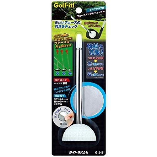 ライト(LITE) ゴルフショートゲーム用器具 フェースアングルチェッカー G248_画像1