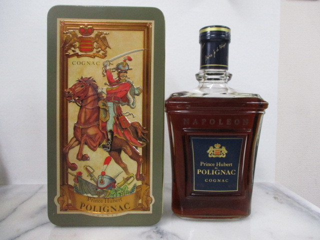 H424　古酒　Prince Hubert de POLIGNAC プリンス ユベール ド ポリニャック ナポレオン　700ml　40％　_画像1