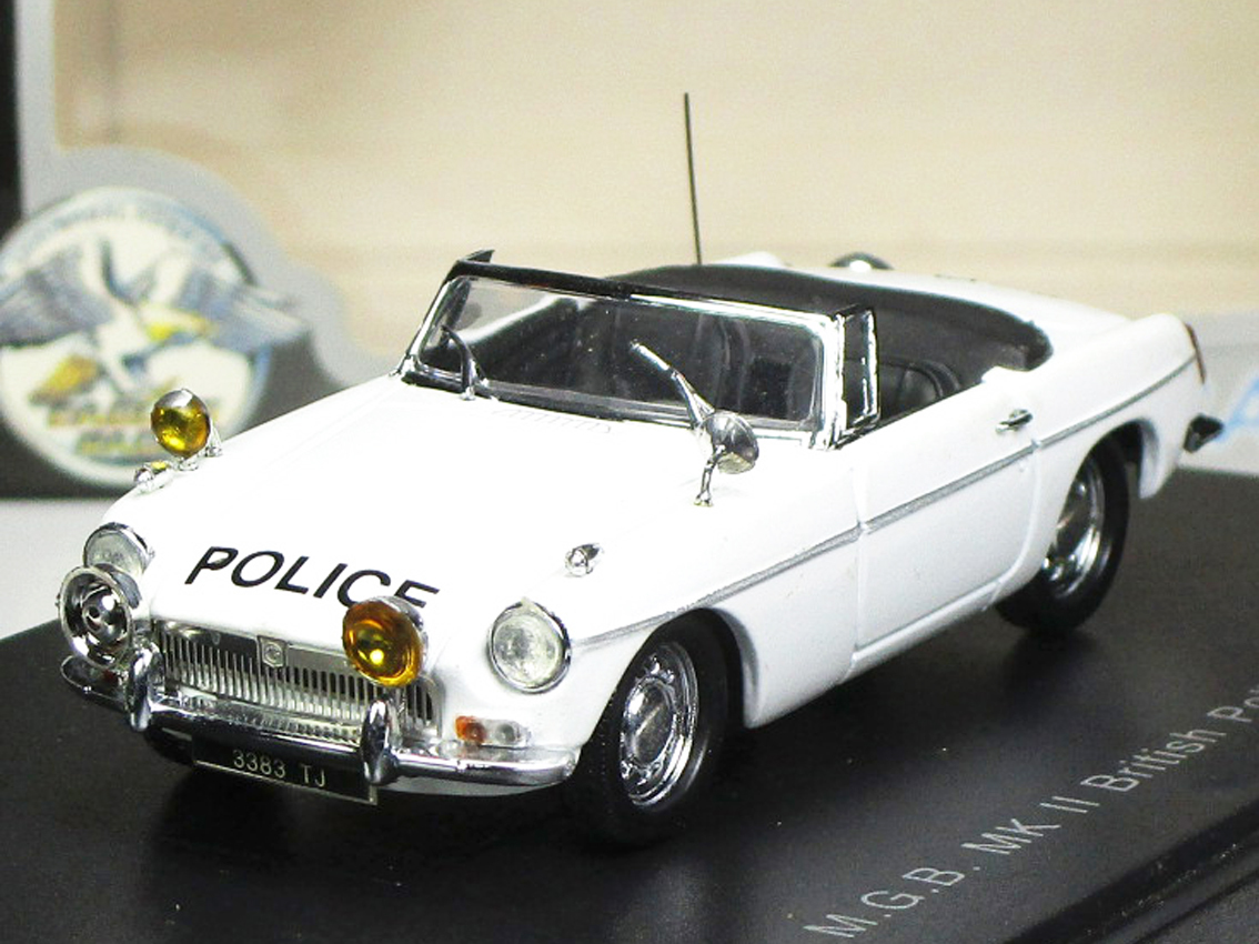 イーグルレース◆MGB・MkⅡ◆パトカー◆1/43_画像1