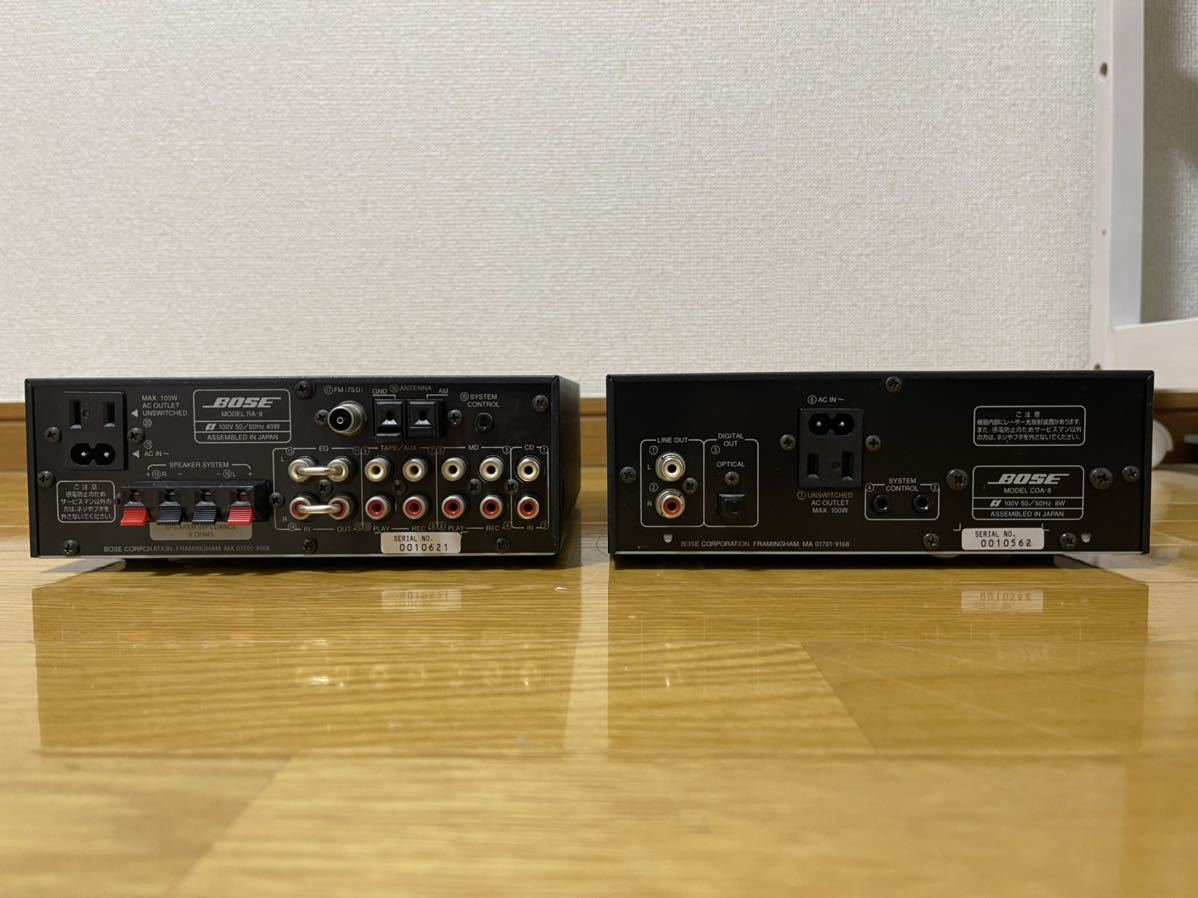 BOSE RA-8 CDA-8 ステレオレシーバーCDプレーヤー_画像5