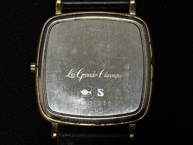 ※21740 LONGINES 7413 腕時計 金色 ゴールド色 アナログ時計 ロンジン_画像4