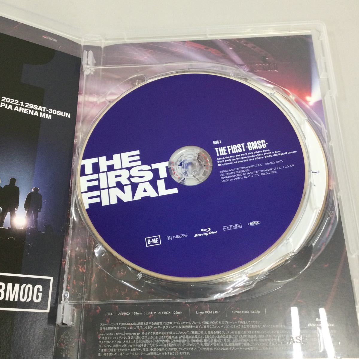 THE FIRST FINAL サンプル版　中古品　blu-ray _画像3