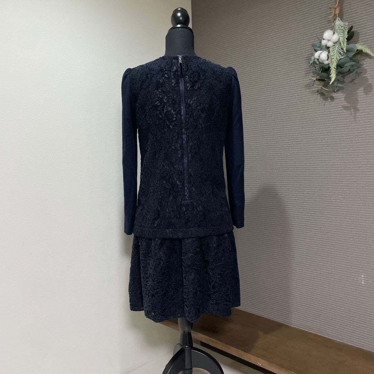 M-premier BLACK エムプルミエブラック 切り替えワンピース M-premier BLACK エムプルミエブラック 切り替えワンピース