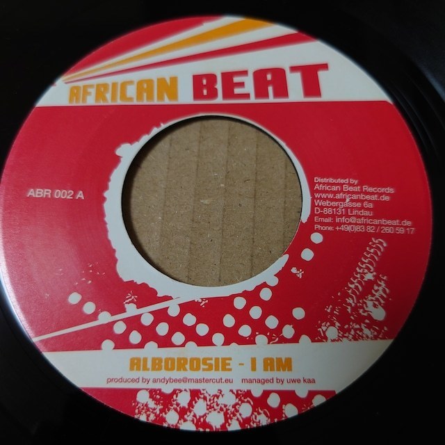 ★Cherry Oh Babyオケ★ Alborosie - I Am / Uwe Kar & Phenomden - Nie Genug // African Beat 7inch_画像1