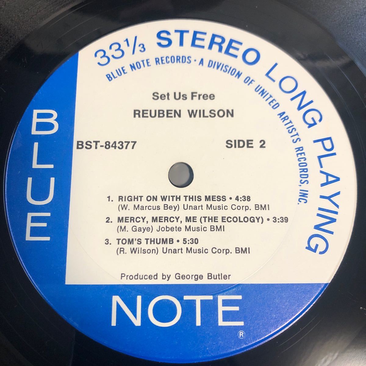 Reuben Wilson - Set Us Free USオリジナル　Jazz Funk_画像4