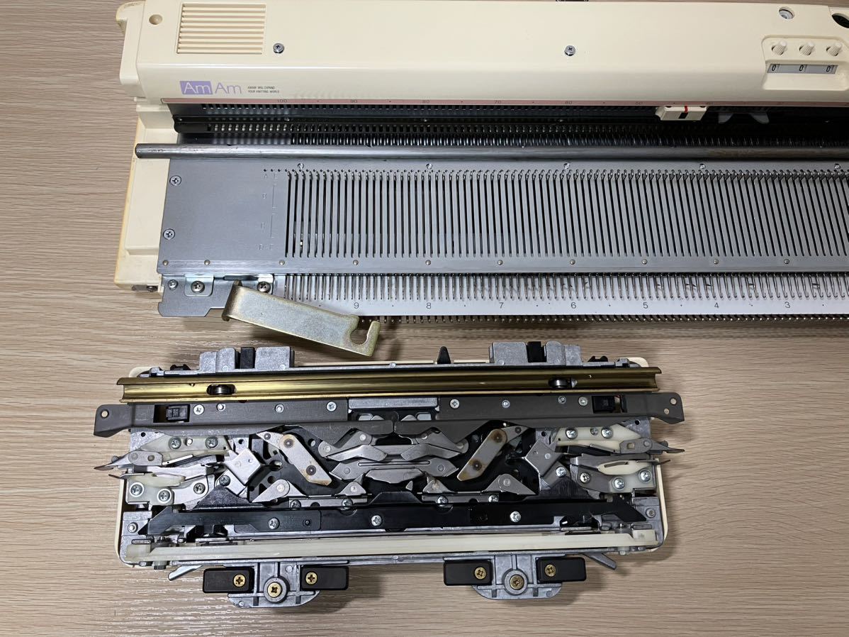 【ジャンク出品】SILVER REED SK580 AmAm シルバーリード あむあむ【編み機12011】_画像6