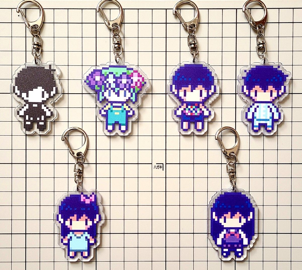 6個セット OMORI おもり オモリ アクリル キーホルダー|Yahoo 6個セット OMORI おもり オモリ アクリル キーホルダー|Yahoo