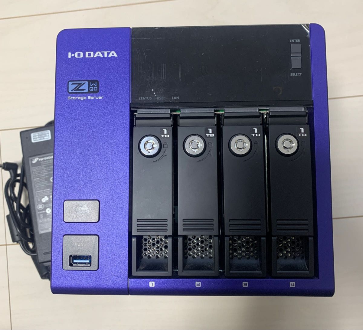 I-O DATA HDL-Z4WQ4D NAS (N3160/4GB)|Yahoo!フリマ(旧PayPay I-O DATA HDL-Z4WQ4D NAS (N3160/4GB)|Yahoo!フリマ(旧PayPay