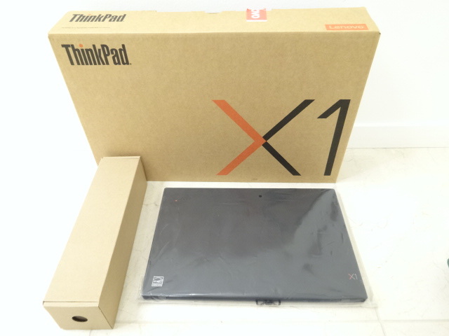 【新品未使用・送料無料】 Lenovo ThinkPad X1 Carbon 第8世代Core i5/8GB/SSD256GB/タッチパネル/Win10Pro/バックライトキーボード レノボ_画像1