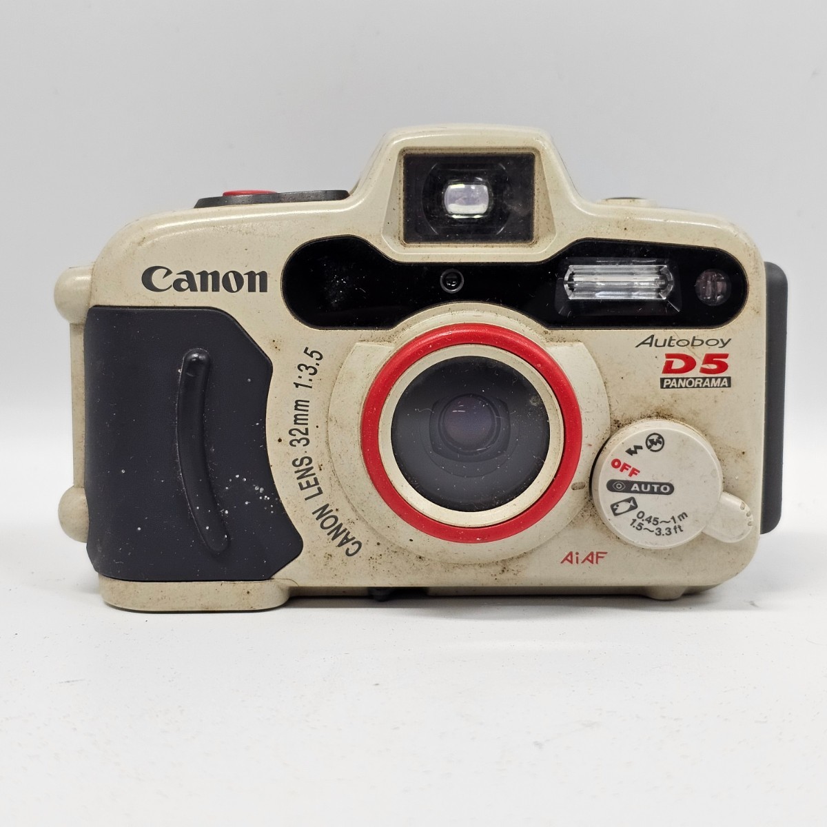 【11R20】1円スタート Canon Autoboy D5 キャノン レンズ CANON LENS 1:3.5 32mm コンパクトフィルムカメラキヤノン_画像1