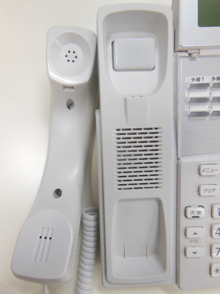 ●NTT●　中古 / 18ボタンスター標準電話機（白） / ZX-(18)STEL-(1)(W) / ビジネスフォン_画像5