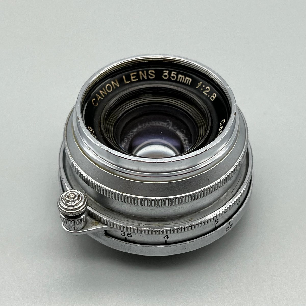 CANON LENS 35mm f2.8 キヤノン レンズ Canon Camera Co. Japan Leica ライカ Lマウント