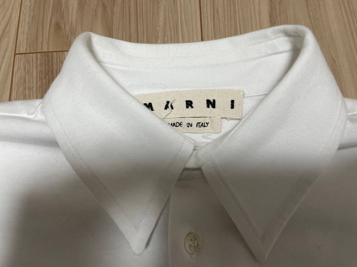 MARNI 長袖ホワイトシャツ の画像1