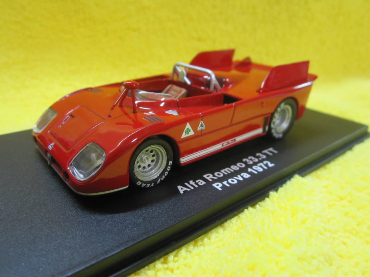 M4 1/43 アルファロメオ 33.3 TT 1972 Prova（ALFA ROMEO_画像1