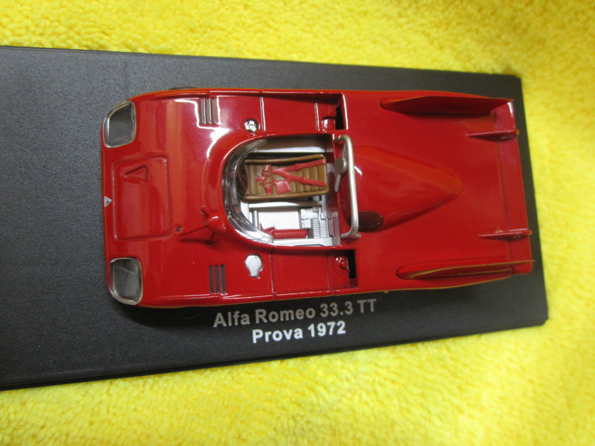 M4 1/43 アルファロメオ 33.3 TT 1972 Prova（ALFA ROMEO_画像3