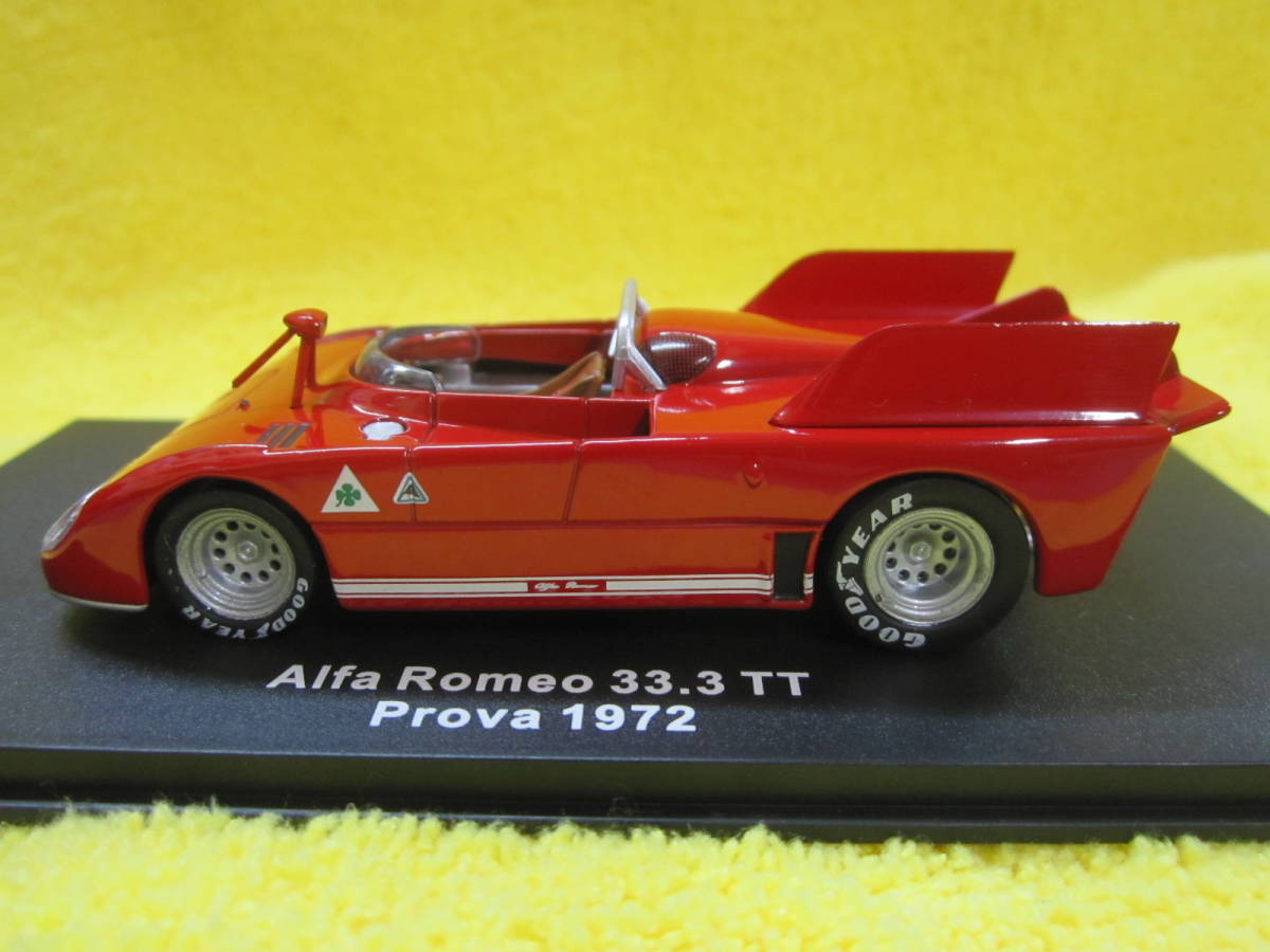 M4 1/43 アルファロメオ 33.3 TT 1972 Prova（ALFA ROMEO_画像9