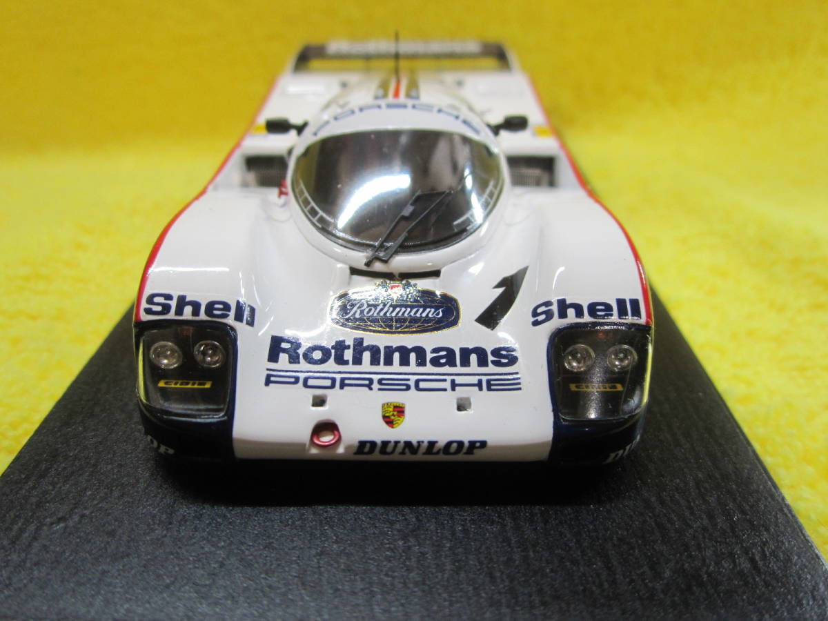 スパーク 1/43 S4086 ロスマンズ ポルシェ 962C #1 24H Le Mans 1985 J. Ickx/J. Mass/D.Bell_画像3