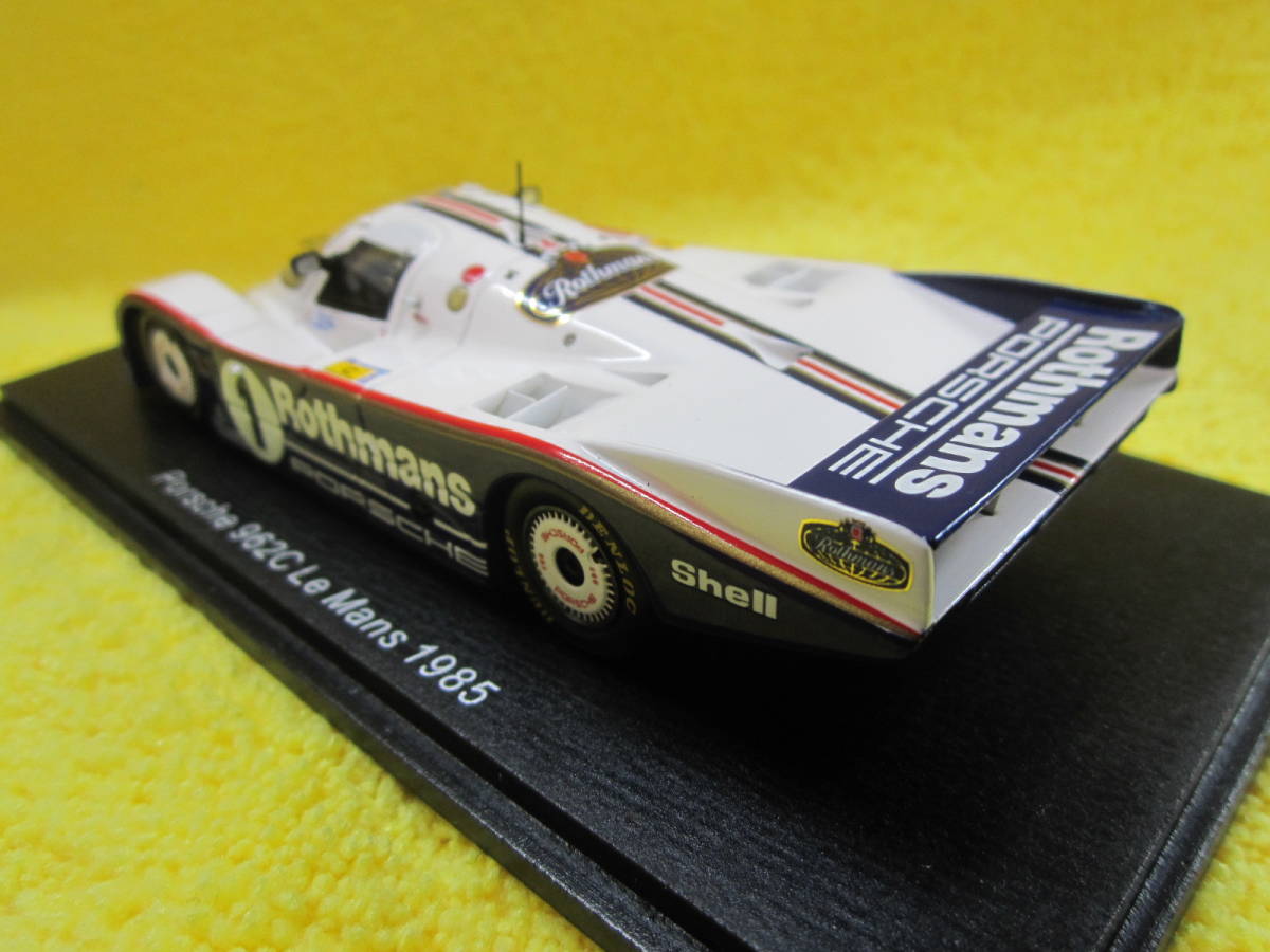スパーク 1/43 S4086 ロスマンズ ポルシェ 962C #1 24H Le Mans 1985 J. Ickx/J. Mass/D.Bell_画像7