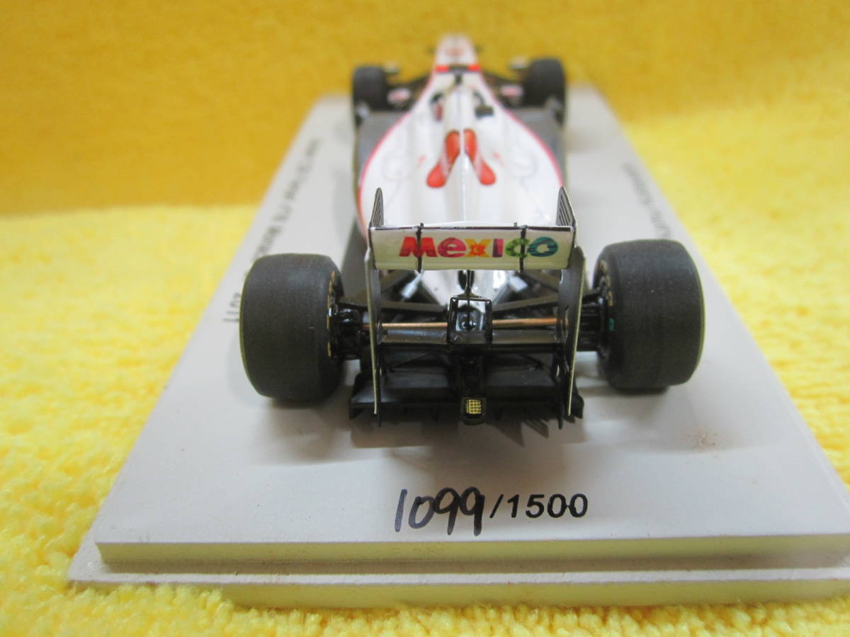 スパーク 1/43 SJ005 ザウバー C30 フェラーリ モナコGP 小林可夢偉 2011#16（Sauber Ferrari_画像9