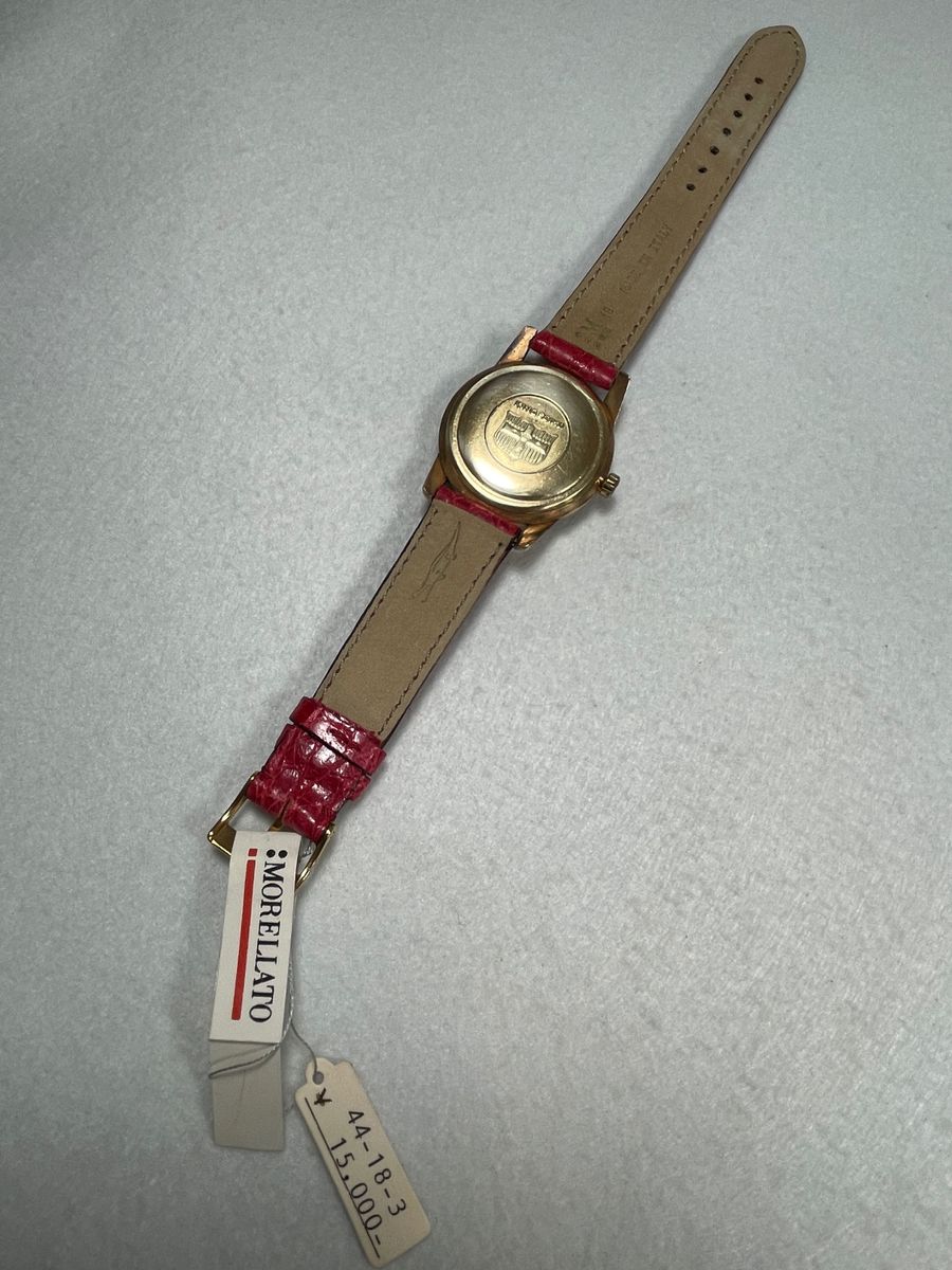 SEIKO セイコー 44-2000 盾メダリオン稀少カマレバーモデル２５石AGF 手巻紳士腕時計 中古美品 ベルト新品
