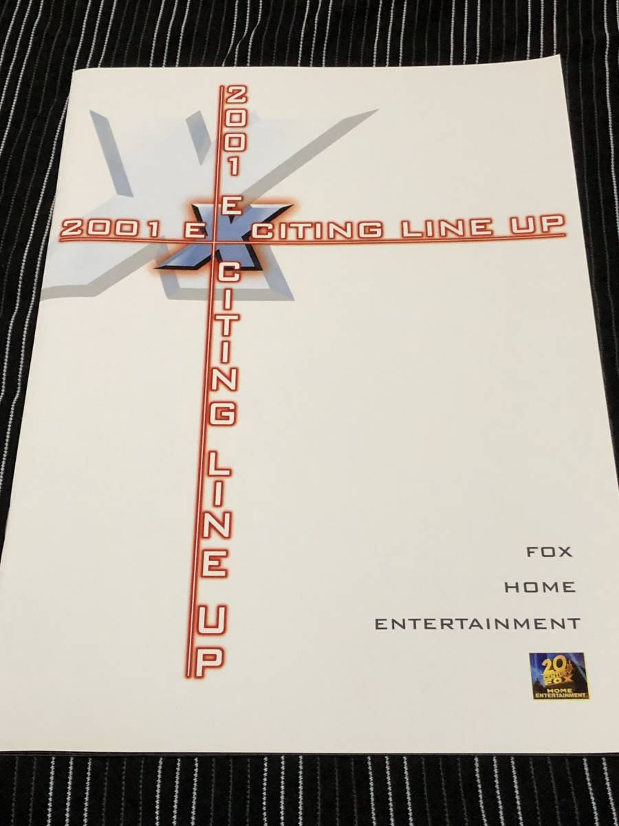 20 век лиса Home entertainment проспект 2001 год видео продажа час X-MEN темный Angel - -shurerum