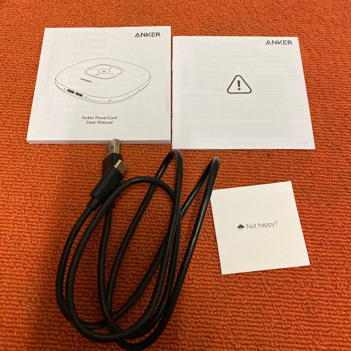 ANKER ポータブルスピーカーホン Bluetooth＆USB ULTRA CLEAR PowerConf A3301 中古品_画像6